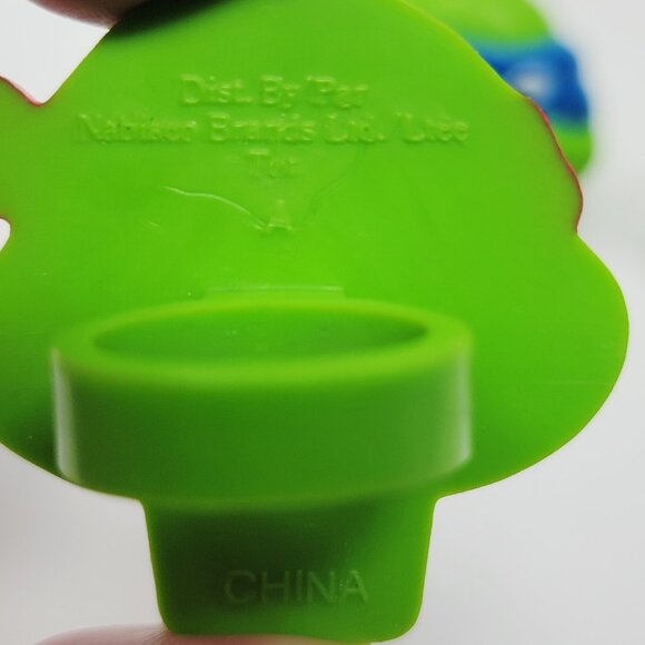 Vintage 90s TMNT Ninja Turtles Cereal Box Rings Set of 3 – R L M – Nabisco Promo - Picture 2 of 4